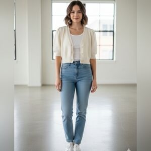 Y2K Artizia Wilfred Cardigan Cream Color Size S